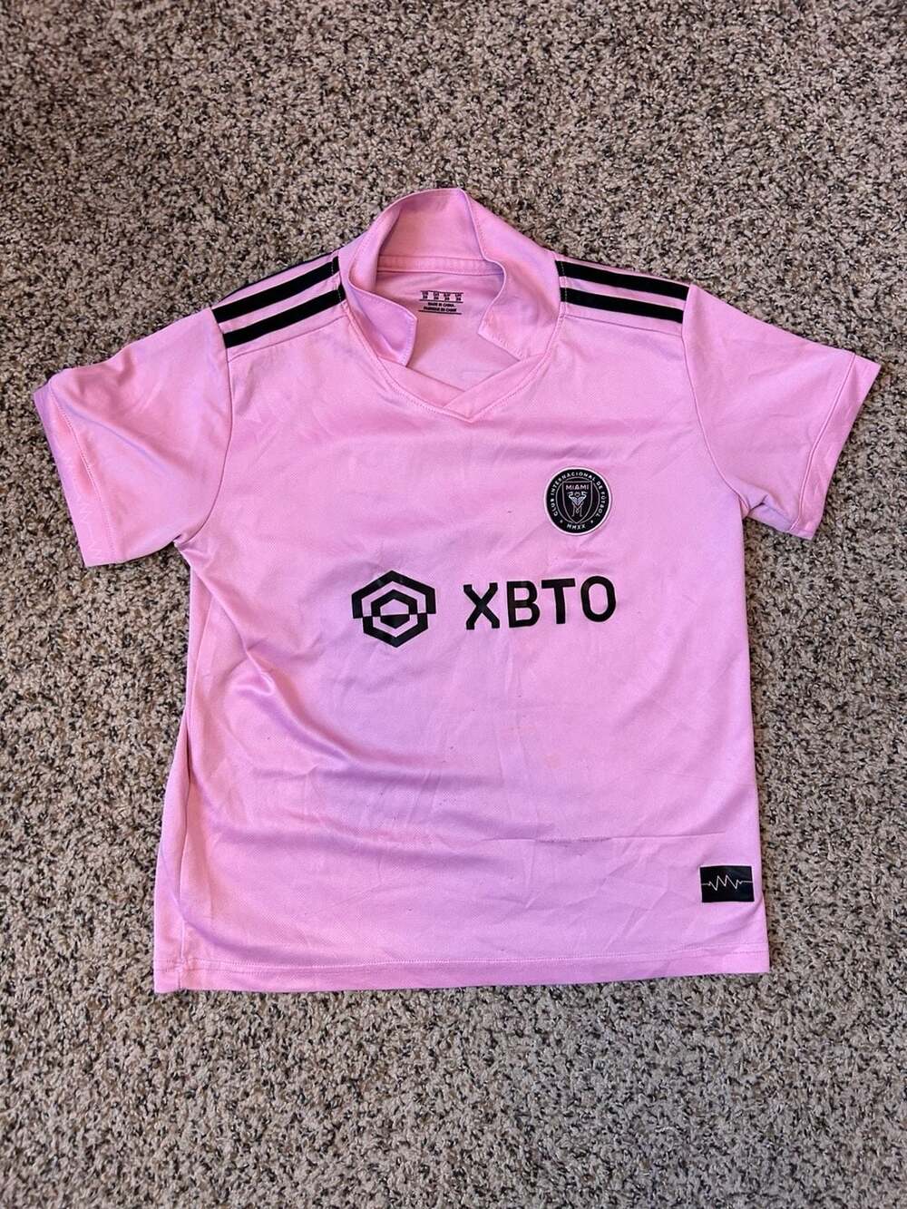 Adidas Inter Miami CF #10 Lionel Messi Pink Soccer Jersey Size 28